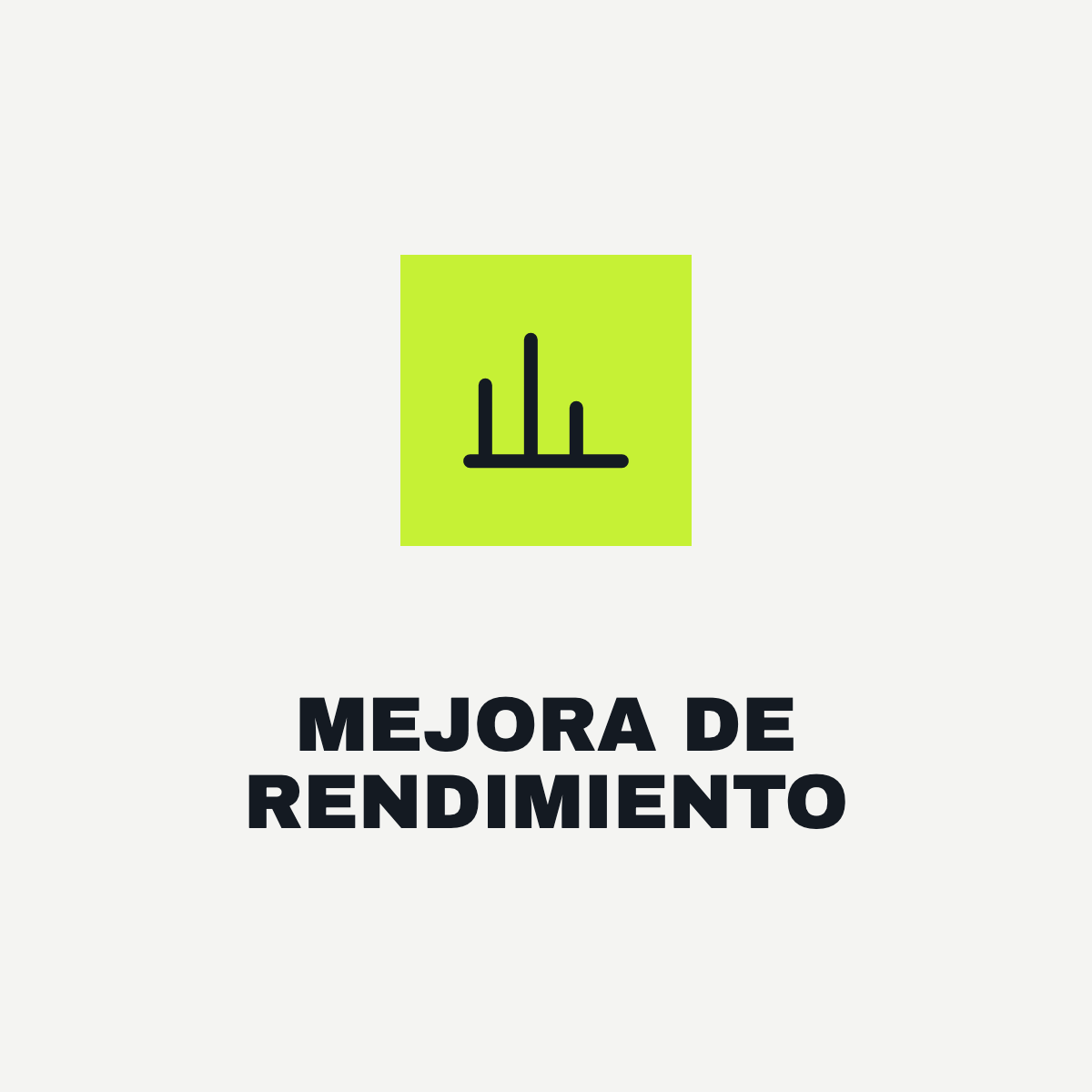 Objetivo: Mejora de rendimiento