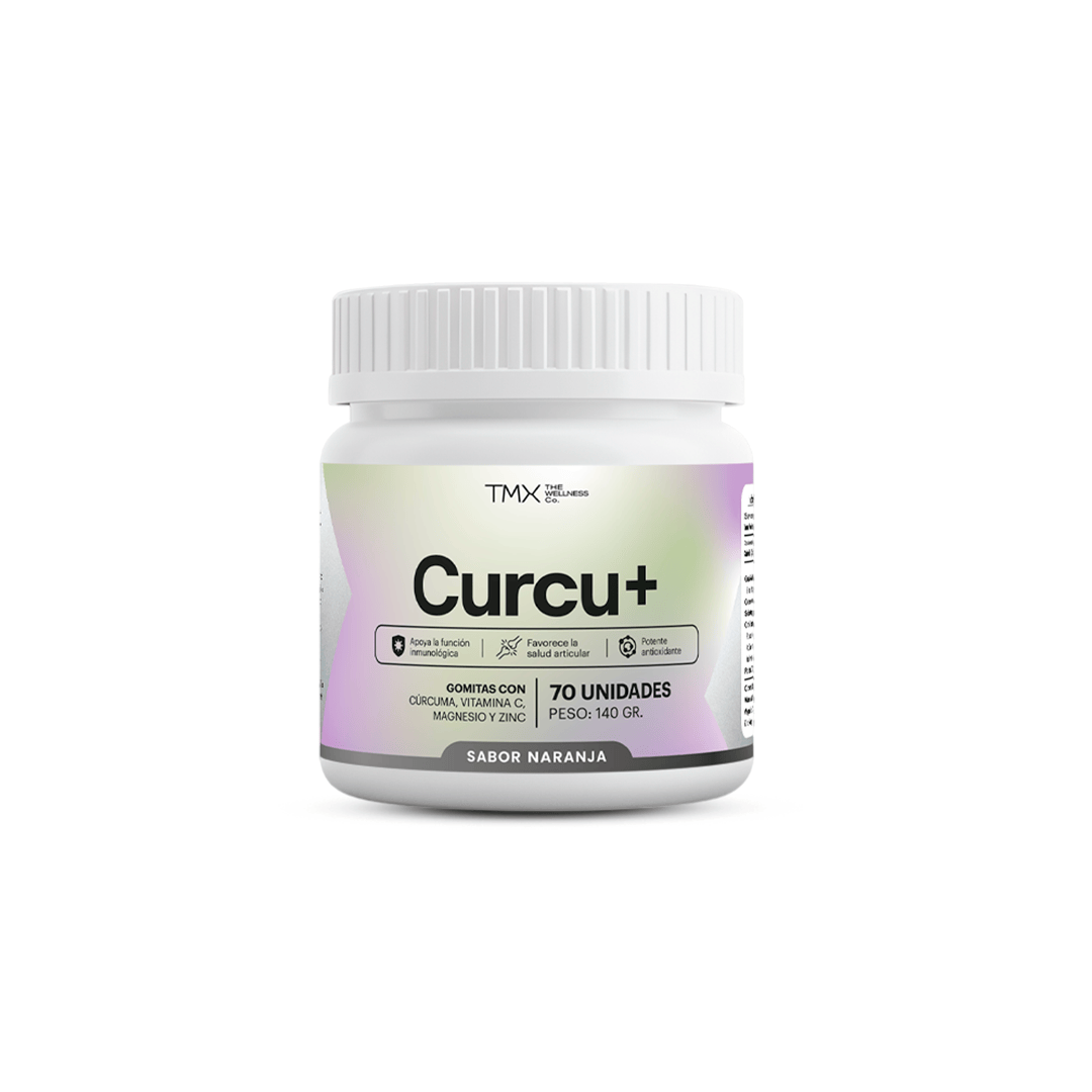 CURCU+ Gomitas 70 uni — Tmx Wellness