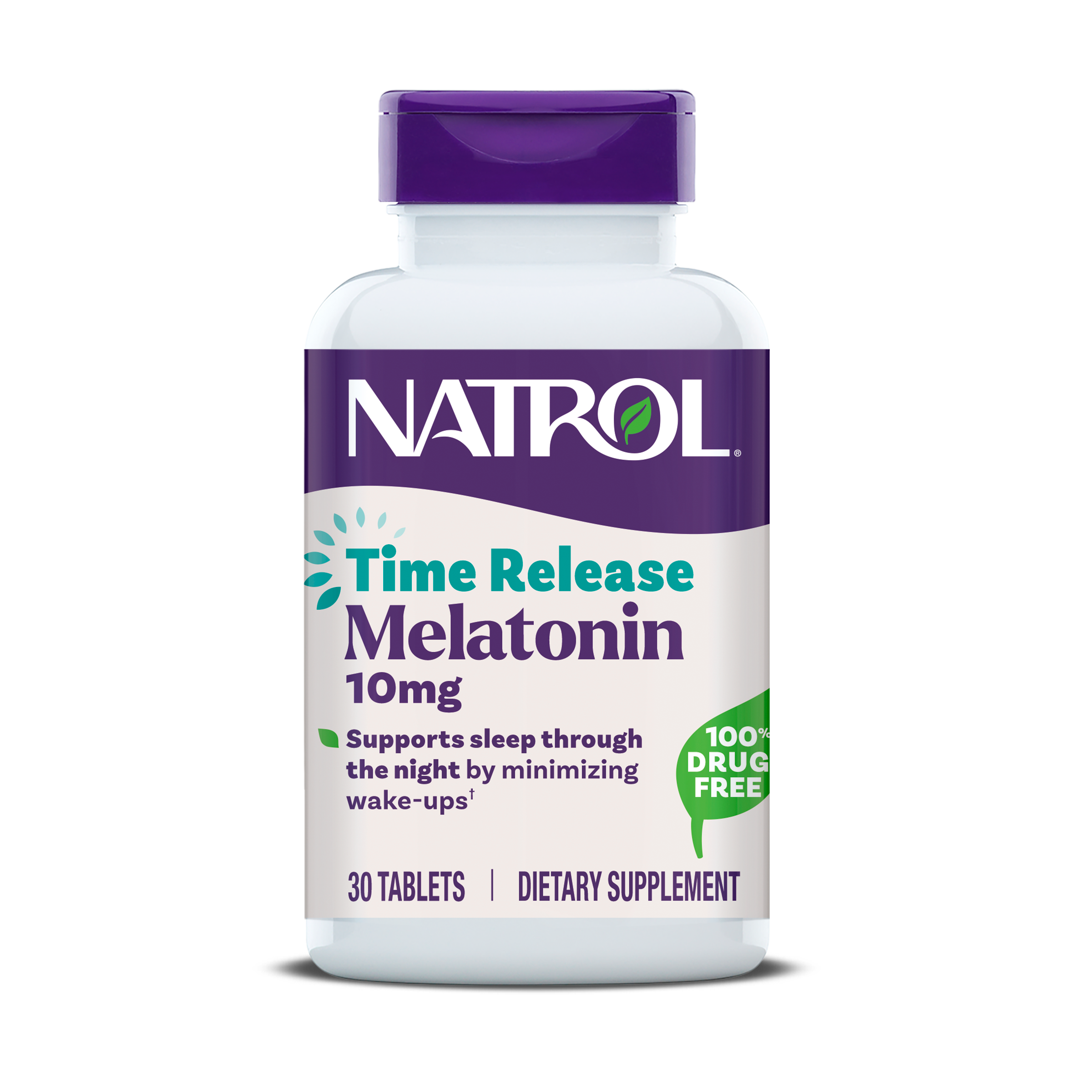Advanced Sleep Melatonin 10 mg, Time Release Tablets 75 tabletas — Natrol