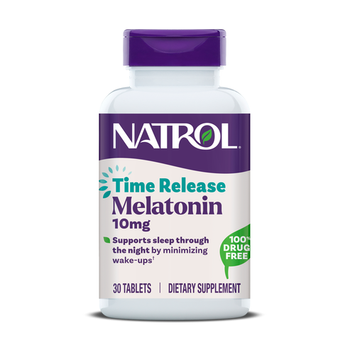 Advanced Sleep Melatonin 10 mg, Time Release Tablets 75 tabletas — Natrol