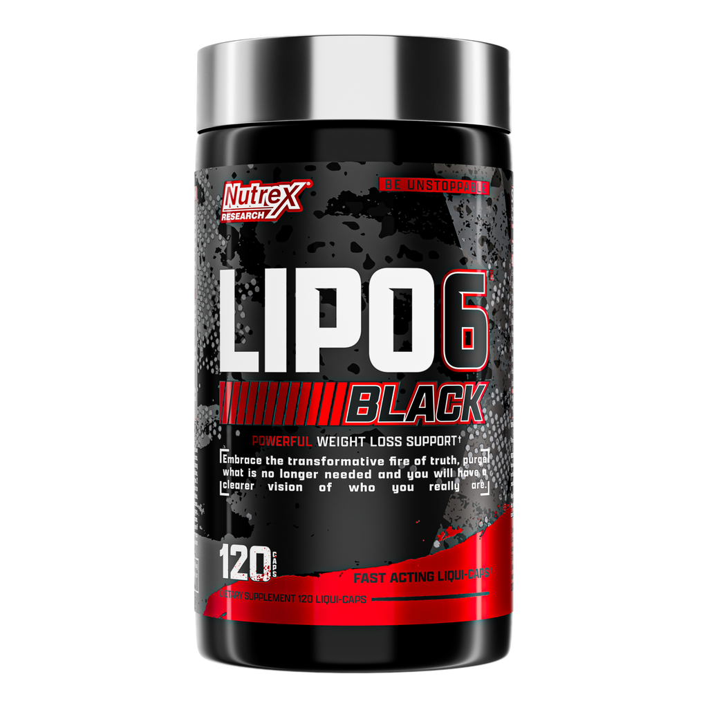 Lipo-6 Black Ultra Concentrate (Lipo-6 Black UC) 60 cápsulas — Nutrex