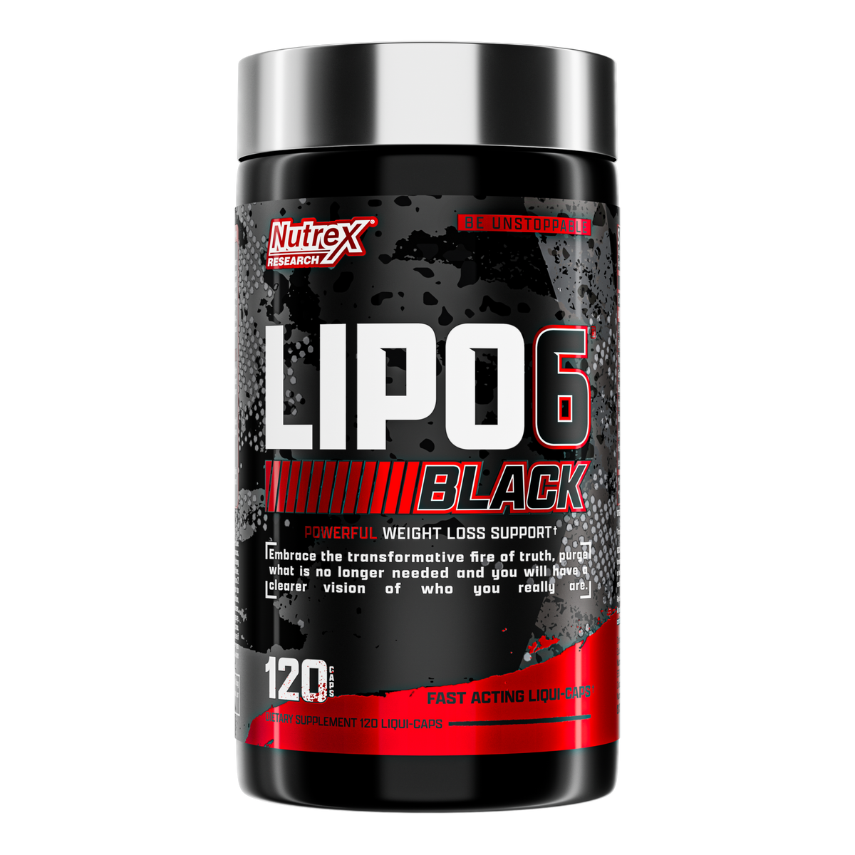 Lipo-6 Black Ultra Concentrate (Lipo-6 Black UC) 60 cápsulas — Nutrex