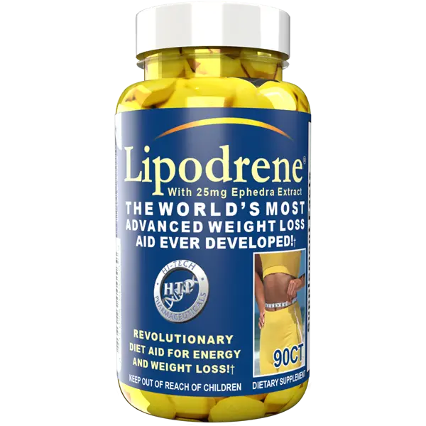 Lipodrene with Ephedra Extract 90 cápsulas — Hi-Tech Pharmaceuticals