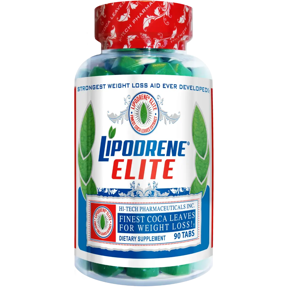 Lipodrene Elite with Coca Leaves 90 cápsulas — Hi-Tech Pharmaceuticals