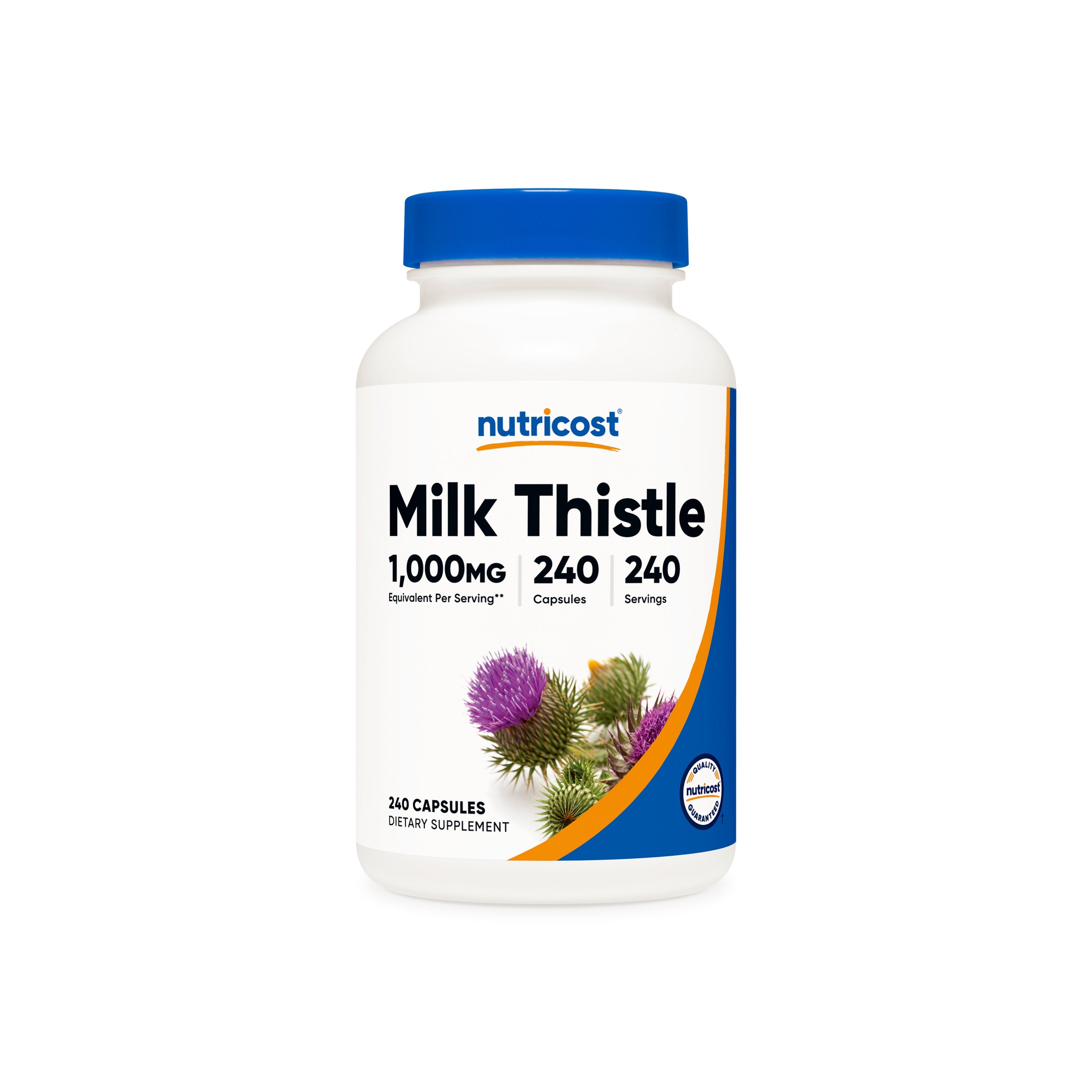 Milk Thistle, 300 mg, 120 Capsules 120 cápsulas — Nutricost