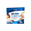 Bolsa azul de Rice Cream Muscle 2,5 kg sabor chocolate de BluHealth Nutrition, vista frontal