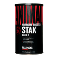 Envase negro cilindrico Animal Stak de Universal Nutrition, formato 21 packs