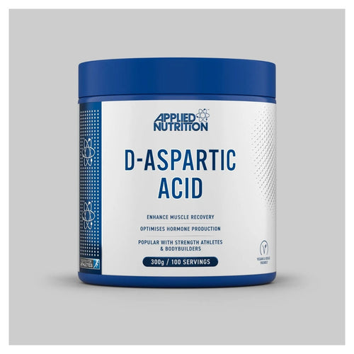 Ácido d-aspártico Applied Nutrition 300 g | 100 servicios | 3000 mg de ácido D-aspártico por medida