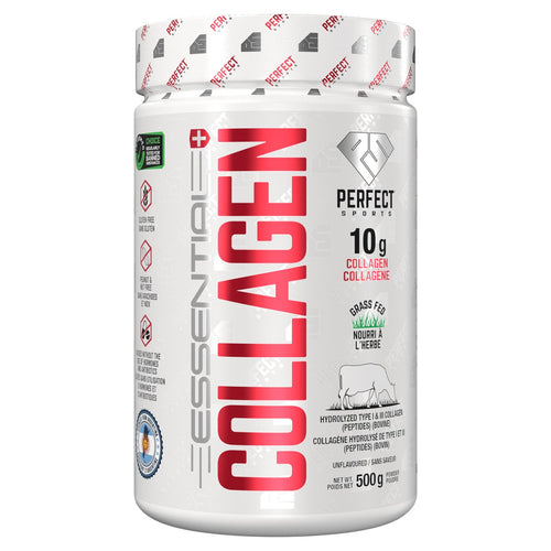 Colágeno hidrolizado Perfect Sports 500 g | 50 servicios | 10 g de péptidos de colágeno por medida