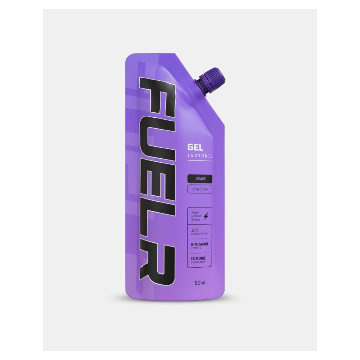 Gel isotónico FUELR 60 ml | 25 g de carbohidratos por sachet de 60 ml