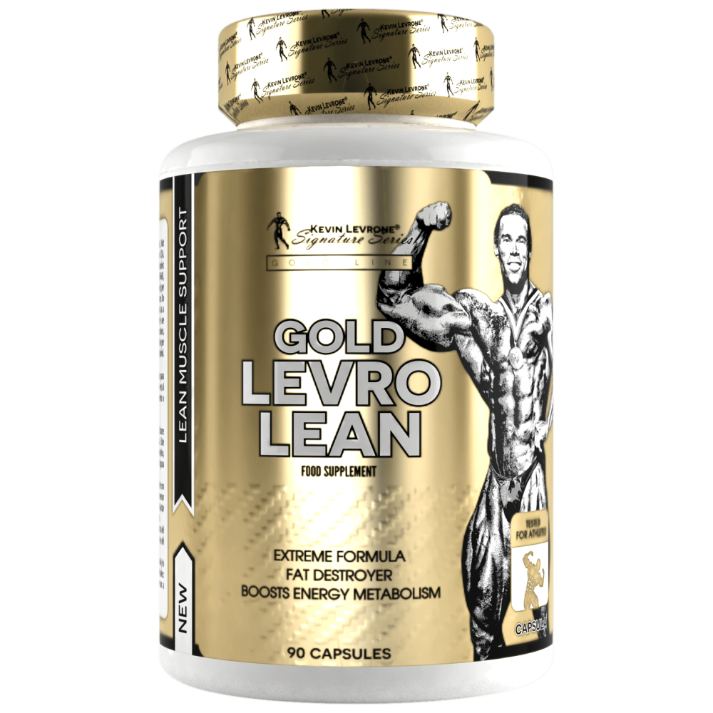 Envase de Gold LevroLean 90 cápsulas de Kevin Levrone