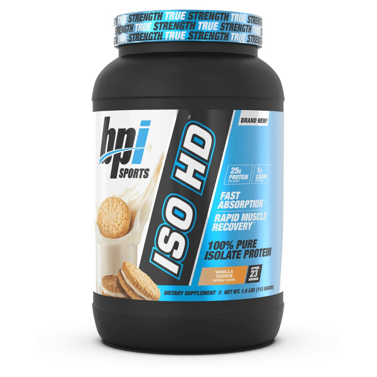 Proteinas isolatadas iso hd BPI Sports 5 lb | Rinde aprox. 70 batidos por envase de 4,8 lb