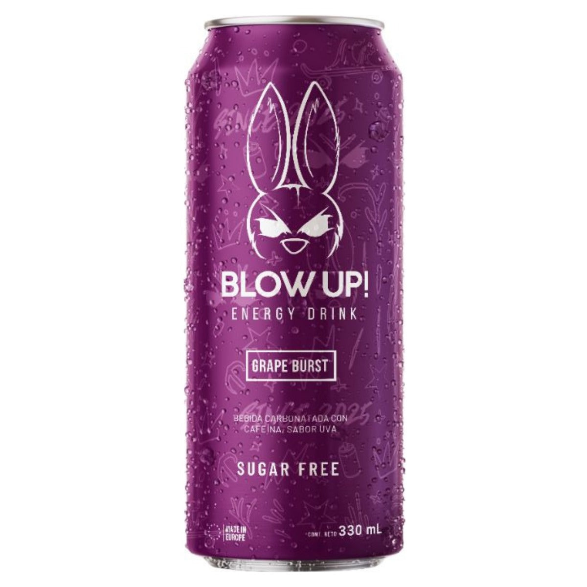 Blow up! energizante Blow Up 330 ml | Lata de 330 ml lista para tomar: no se prepara, no se mezcla, no necesita shaker.