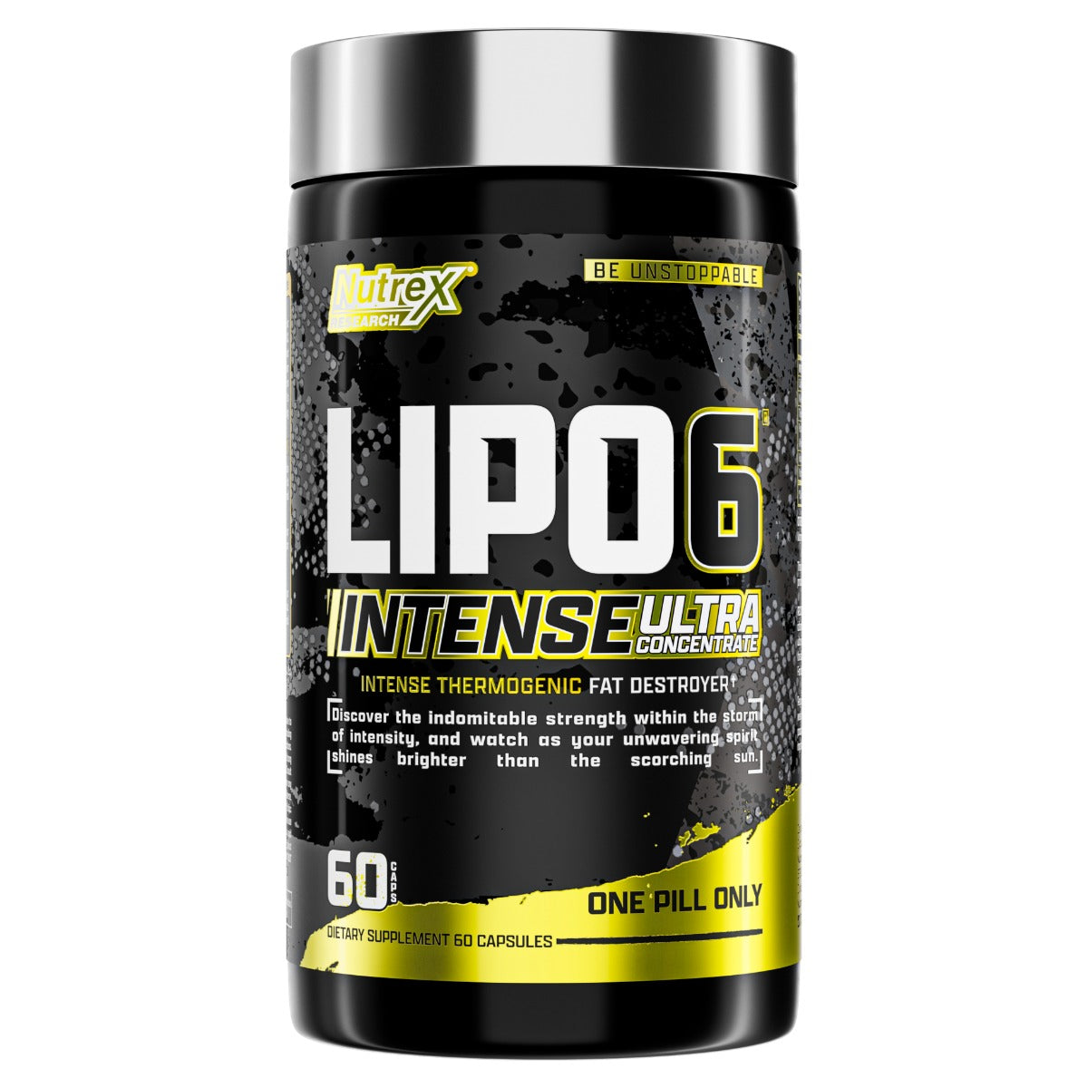 Quemadores de grasa lipo 6 black intense Nutrex 60 caps | Dosis concentrada en 1 cápsula: 300 mg de cafeína