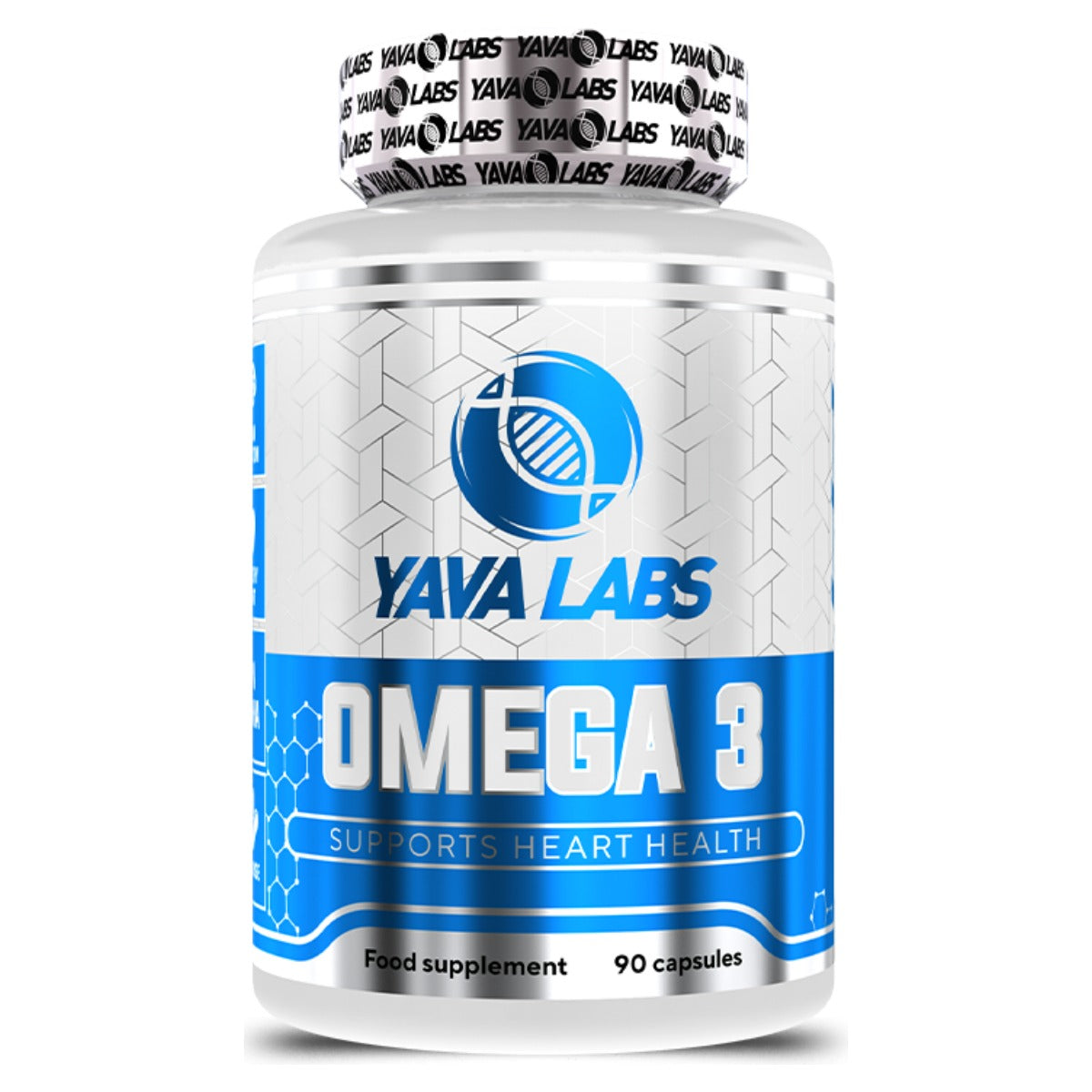 Vitaminas omega 3 Yava Labs 90 caps | 180 mg de EPA y 120 mg de DHA en cada cápsula