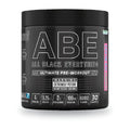 Pre-entreno ABE 315 g Applied Nutrition, envase frontal. 30 servicios de 10,5 g con 200 mg de cafeína.